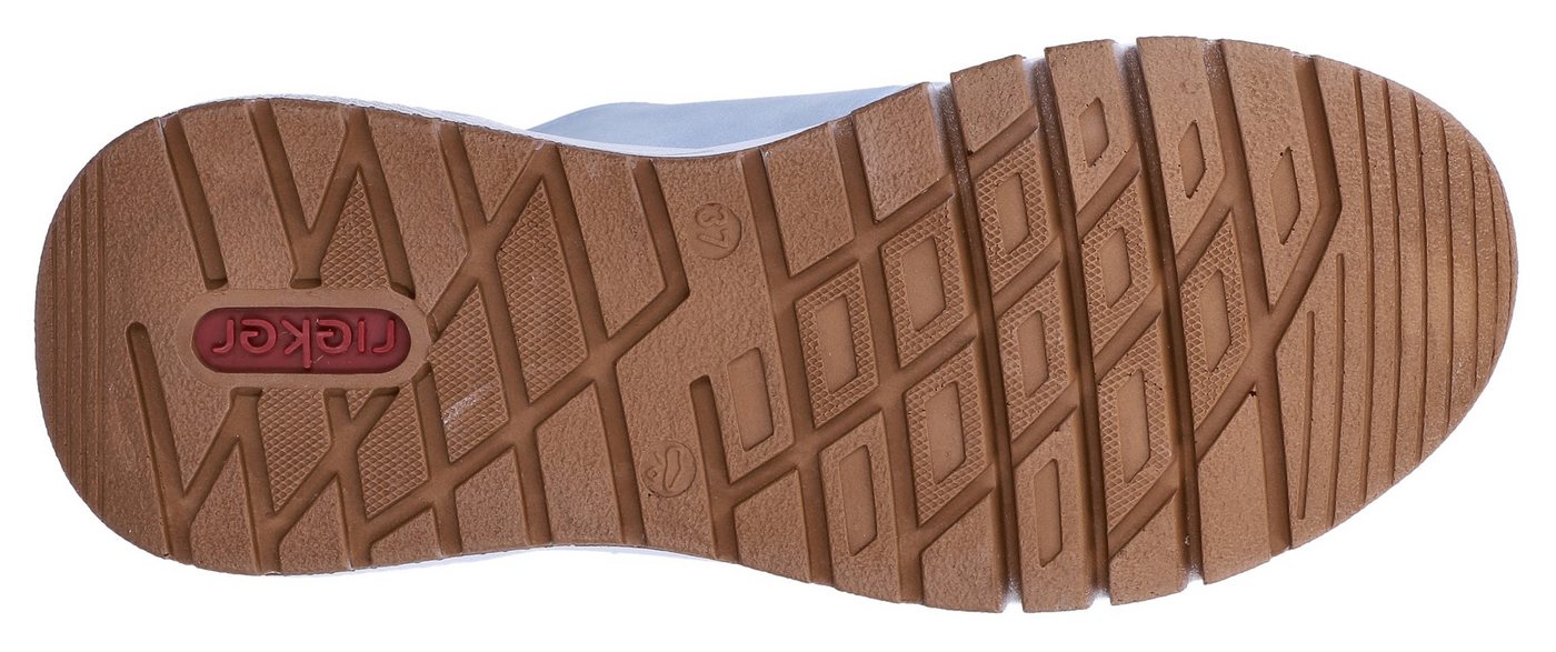 Rieker Sneaker mit MemoSoft-Innensohle, Freizeitschuh, Halbschuh, Schnürschuh – Bild 5 von 5