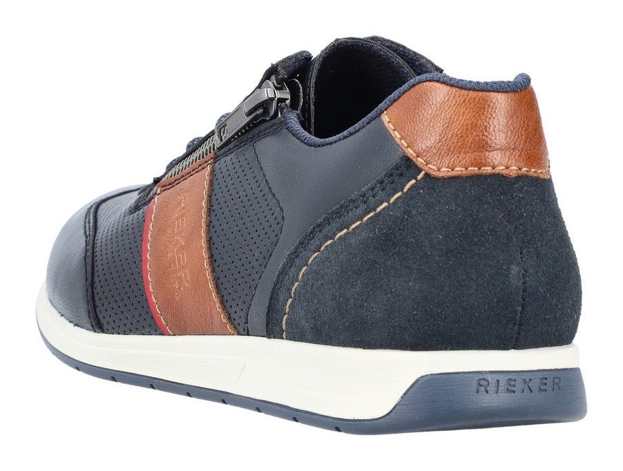 Rieker Sneaker mit Reißverschluss, Freizeitschuh, Halbschuh, Schnürschuh – Bild 2 von 5