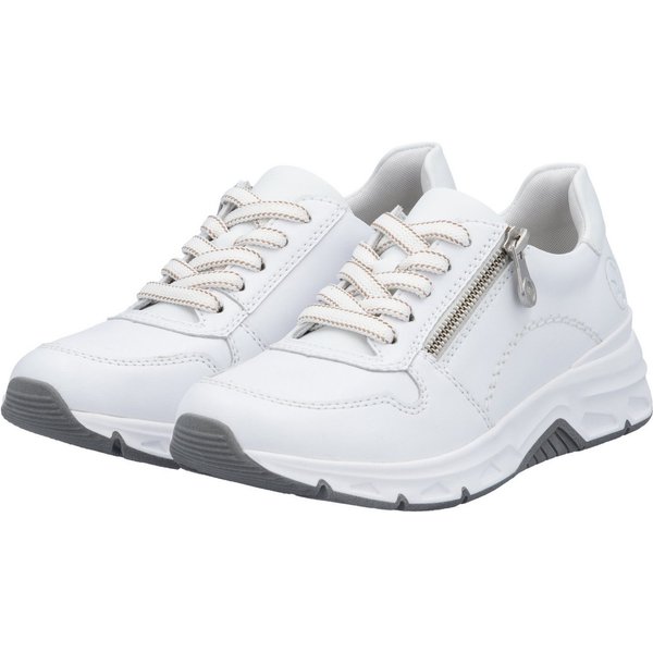 Rieker Sneaker mit seitlichem Reißverschluss, Freizeitschuh, Halbschuh, Schnürschuh