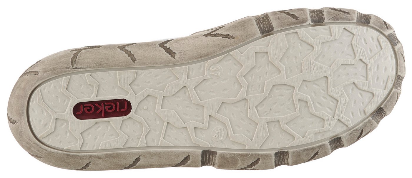Rieker Sneaker mit Zierreißverschluss, Freizeitschuh, Halbschuh, Schnürschuh – Bild 4 von 5