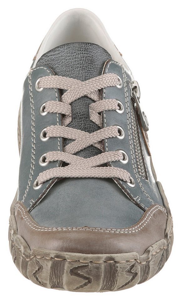 Rieker Sneaker mit Zierreißverschluss, Freizeitschuh, Halbschuh, Schnürschuh – Bild 5 von 5