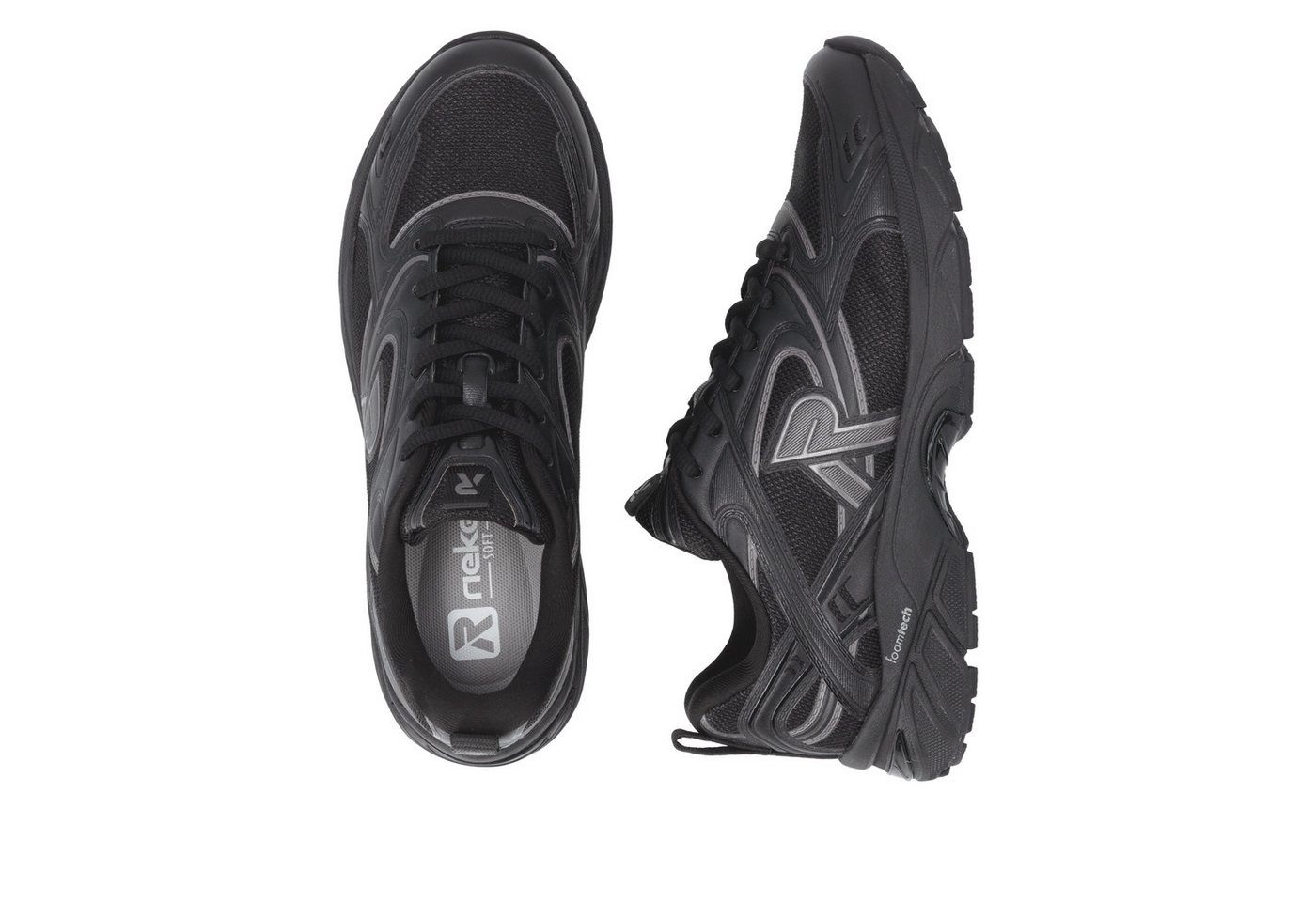 Rieker Sneaker Schnürschuh, Halbschuh in sportiver Optik – Bild 5 von 5