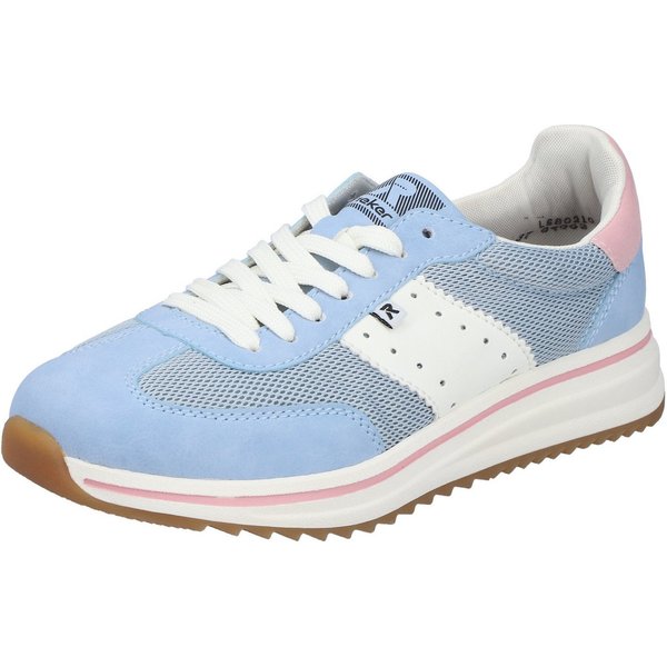 Rieker Sneaker Schnürschuh, Halbschuh, Freizeitsneaker mit Kontrastbesätze