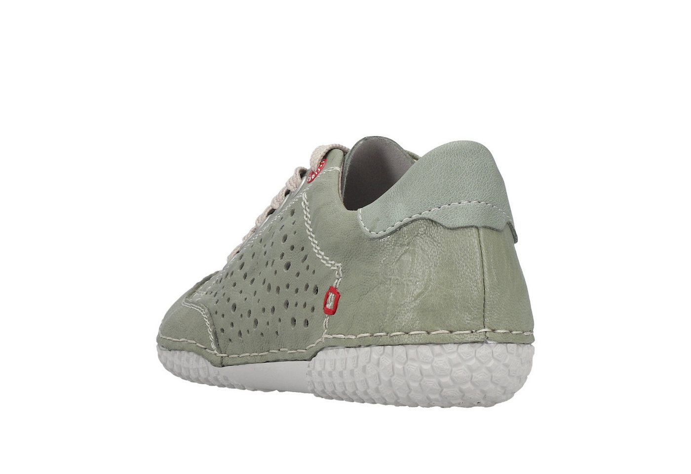Rieker Sneaker Schnürschuh, Halbschuh, Freizeitschuh mit Perforation – Bild 3 von 5