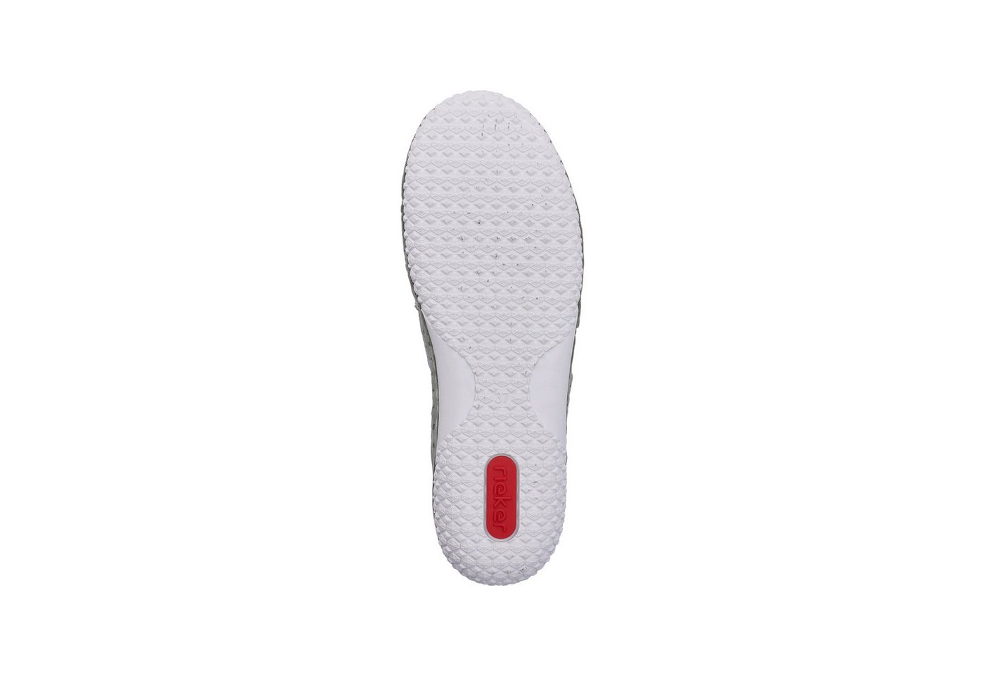 Rieker Sneaker Schnürschuh, Halbschuh, Freizeitschuh mit Perforation – Bild 4 von 5