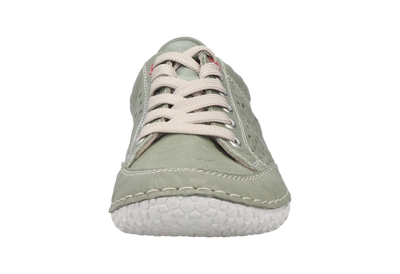 Rieker Sneaker Schnürschuh, Halbschuh, Freizeitschuh mit Perforation – Bild 5 von 5