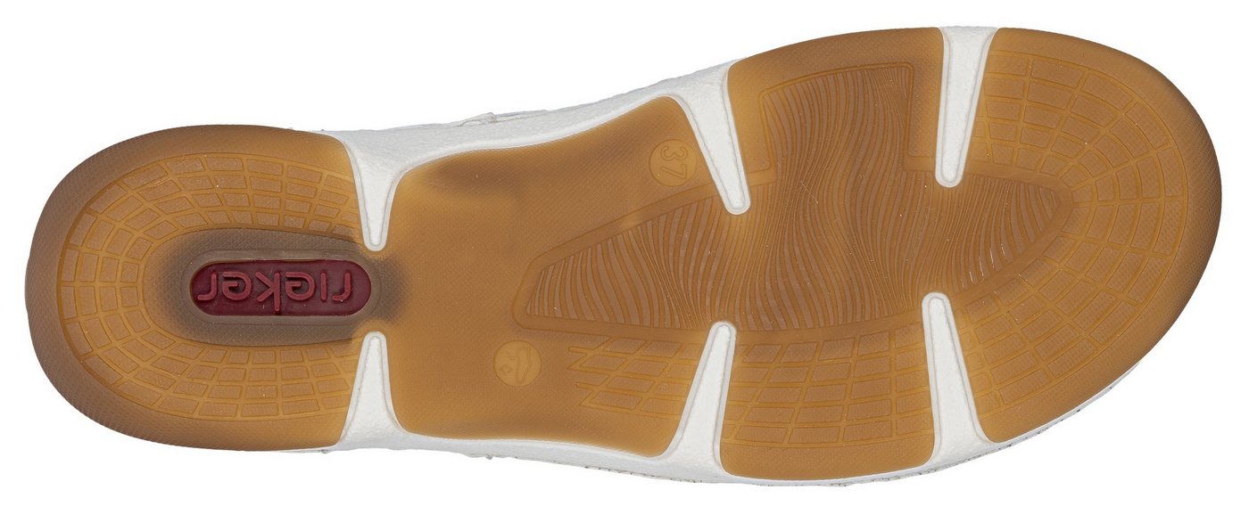 Rieker Sneaker Schnürschuh, Halbschuh, Casual-Schnürer mit softer Innensohle – Bild 4 von 5