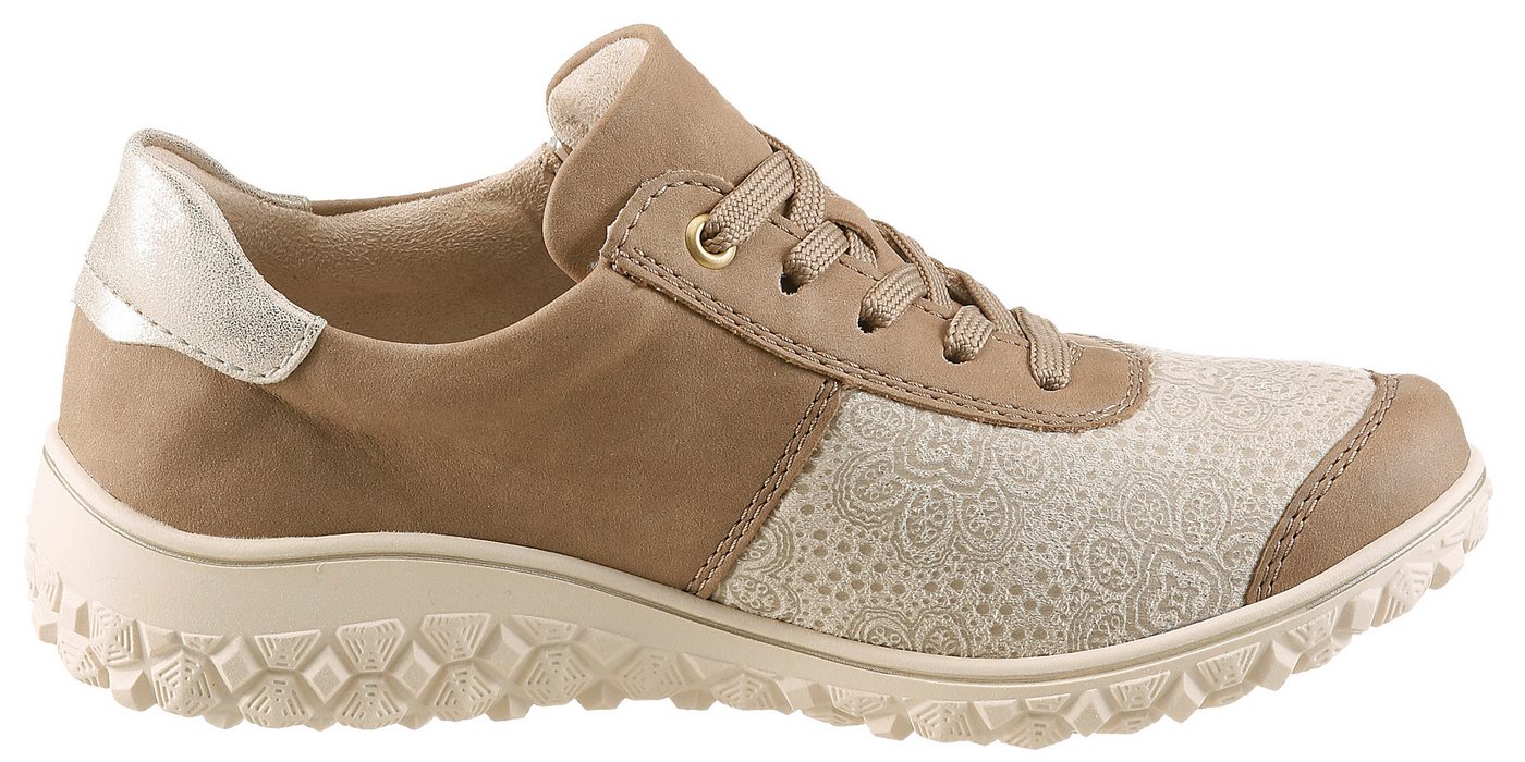 Rieker Sneaker Schnürschuh, Halbschuh, Keilsneaker mit Reißverschluss – Bild 5 von 5