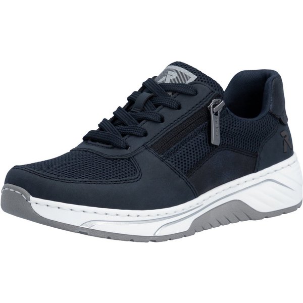 Rieker Sneaker Schnürschuh, Halbschuh, Freizeitsneaker mit Reißverschluss