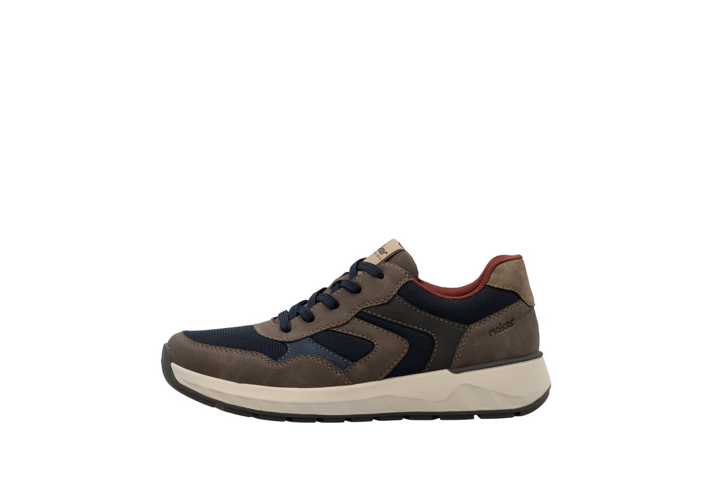 Rieker Sneaker Schnürschuh, Halbschuh, Freizeitschuh mit weichem Schaftrand – Bild 5 von 5