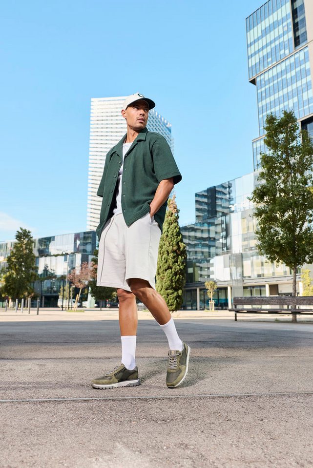 Rieker Sneaker Schnürschuh, Halbschuh, Freizeitsneaker mit Profilsohle – Bild 2 von 5