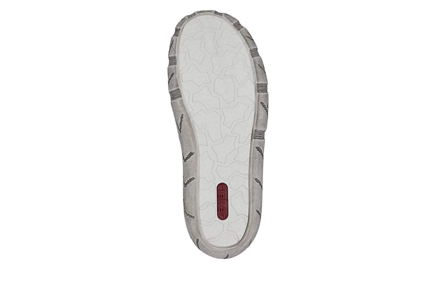 Rieker Sneaker Schnürschuh, Halbschuh, Freizeitsneaker mit Perforation – Bild 4 von 5