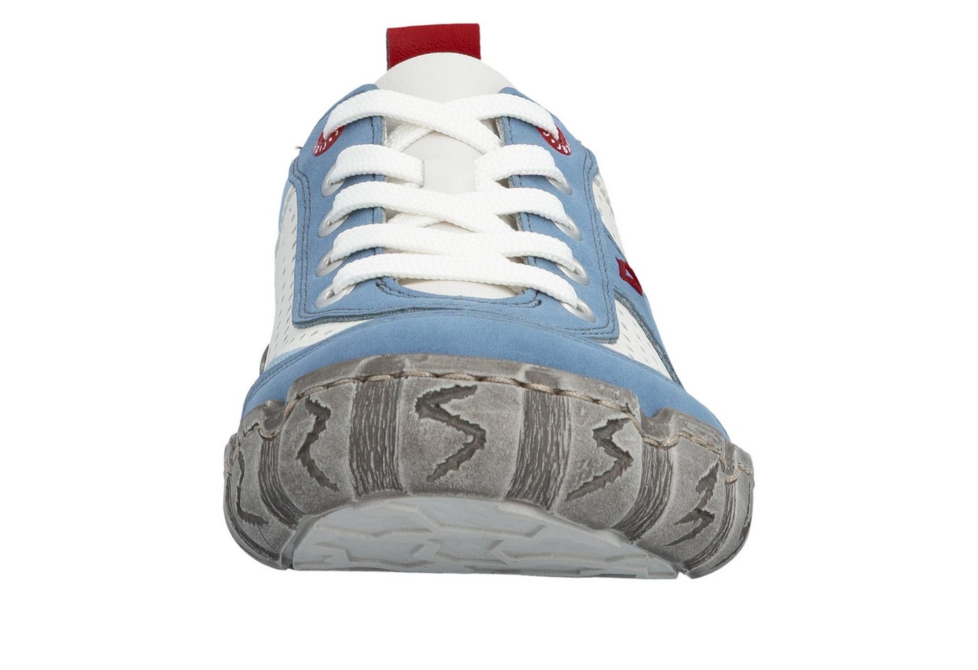 Rieker Sneaker Schnürschuh, Halbschuh, Freizeitsneaker mit Perforation – Bild 5 von 5