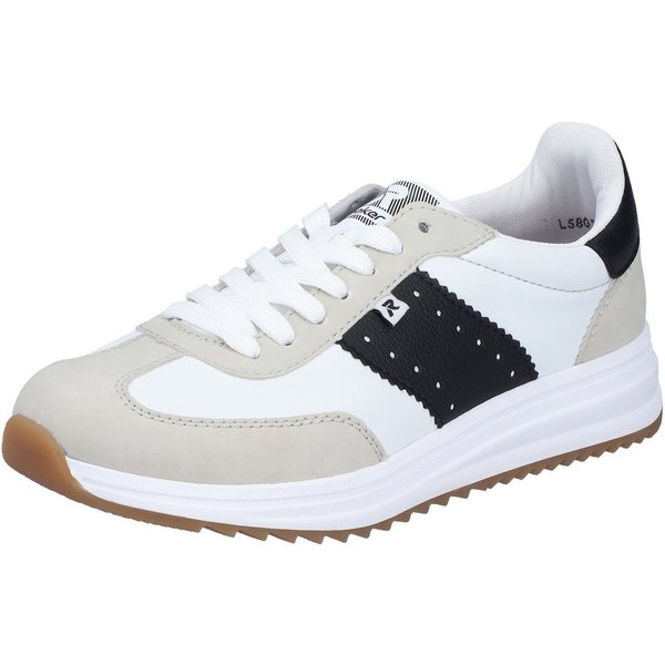 Rieker Sneaker Schnürschuh, Halbschuh, Freizeitsneaker mit Kontrastbesätze