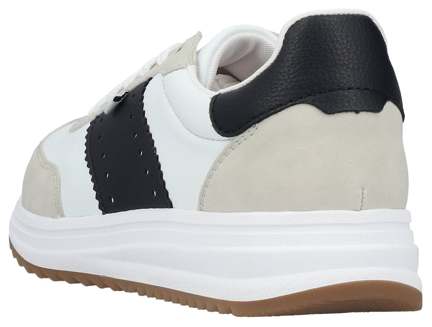 Rieker Sneaker Schnürschuh, Halbschuh, Freizeitsneaker mit Kontrastbesätze – Bild 4 von 5