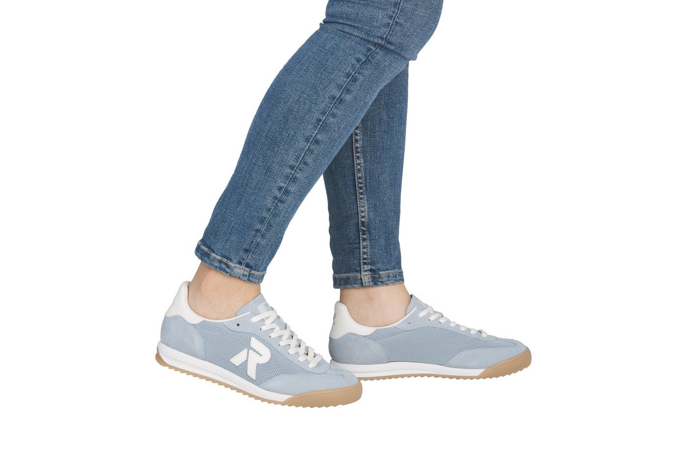 Rieker Sneaker Sportschuh, Schnürschuh, Halbschuh mit gepolstertem Schaftrand – Bild 2 von 5