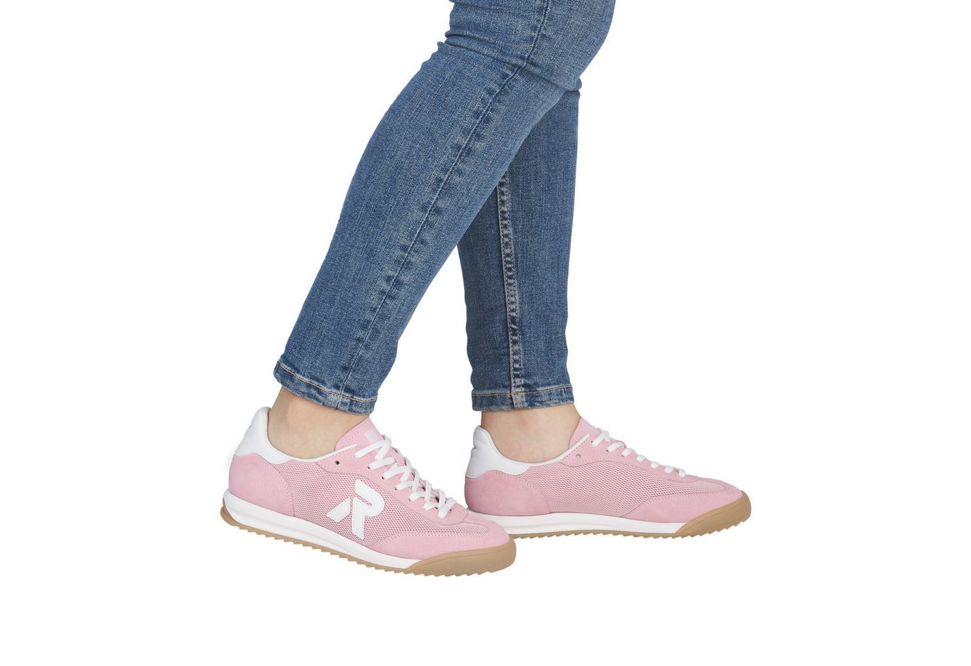 Rieker Sneaker Sportschuh, Schnürschuh, Halbschuh mit gepolstertem Schaftrand – Bild 2 von 5