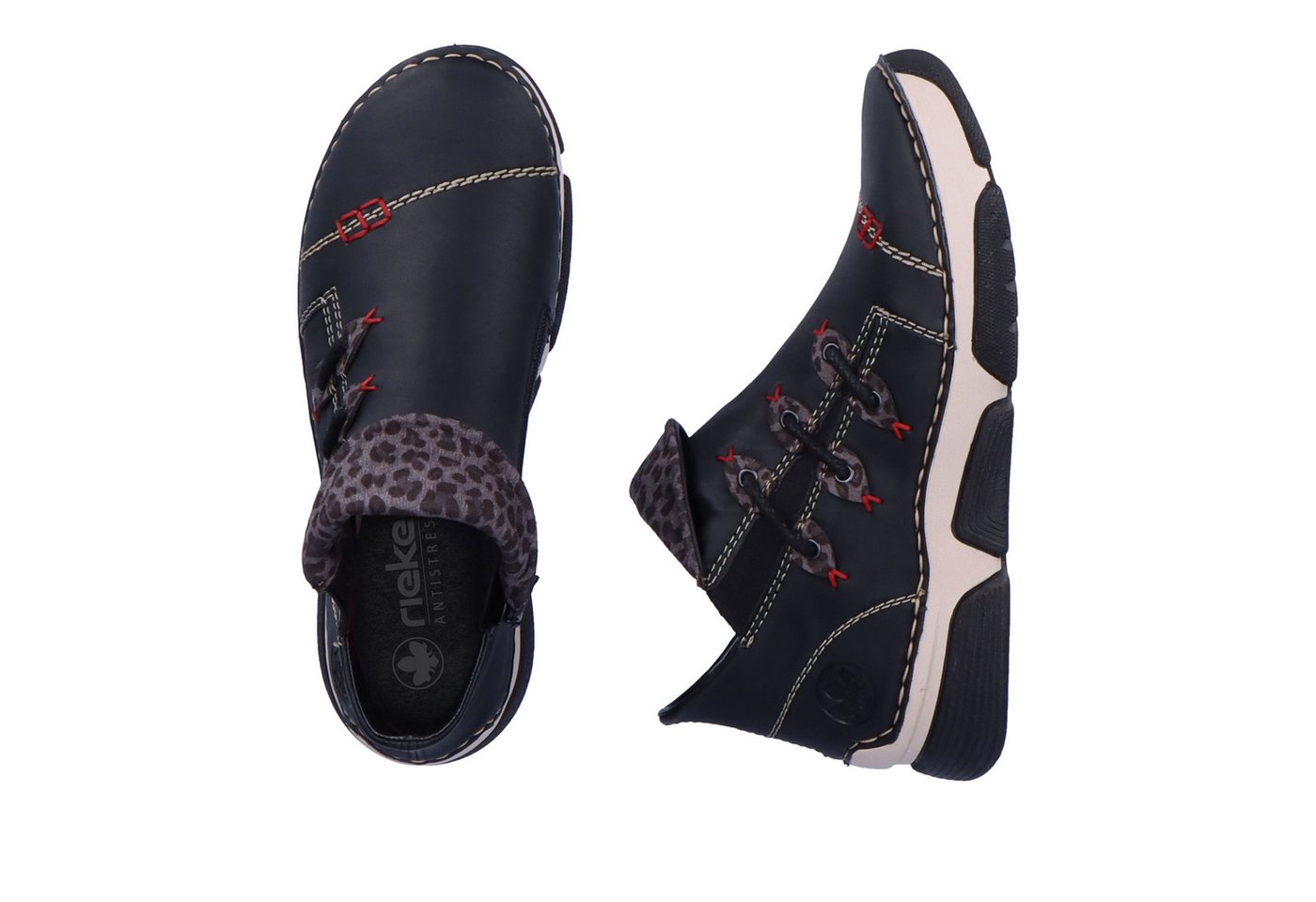Rieker Sneakerboots Schlupfboots, Stiefelette, High Top Sneaker mit Innenreißverschluss – Bild 3 von 5