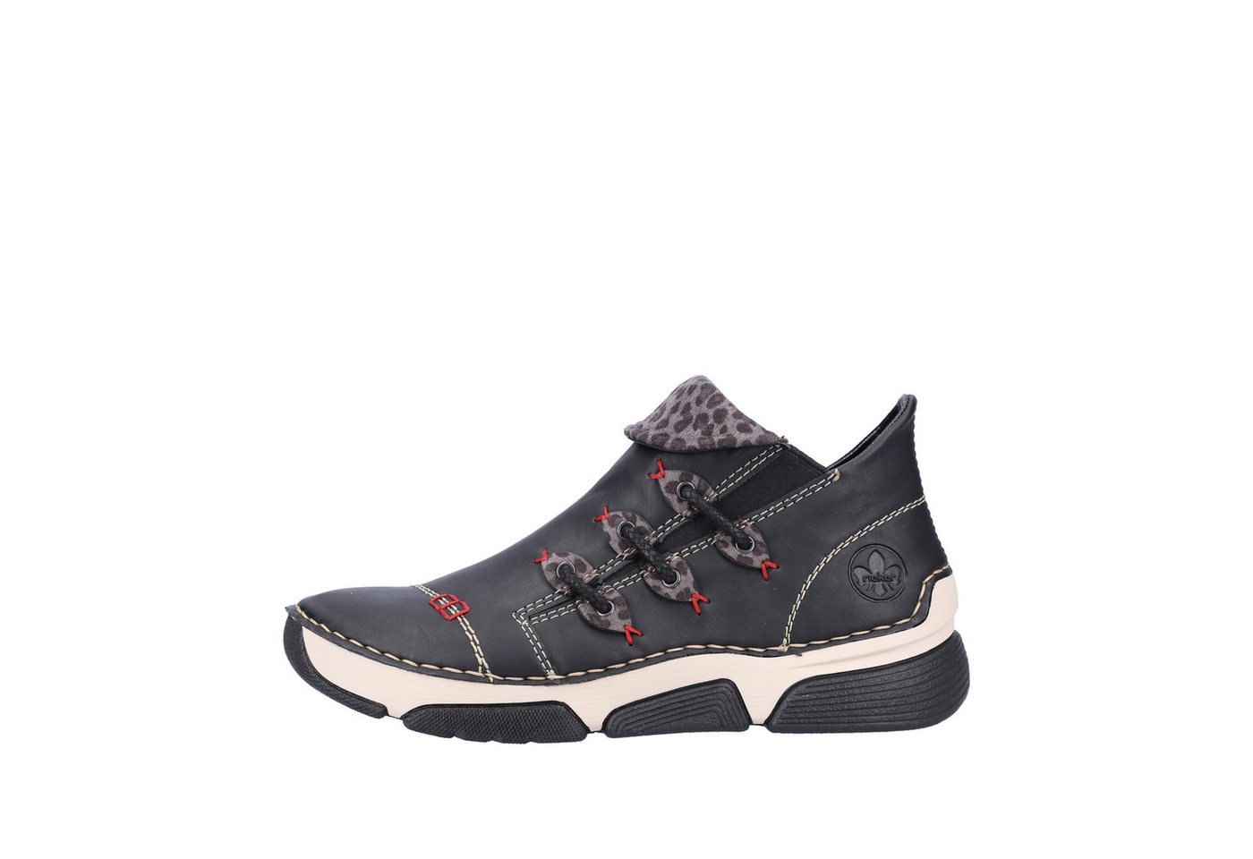 Rieker Sneakerboots Schlupfboots, Stiefelette, High Top Sneaker mit Innenreißverschluss – Bild 4 von 5