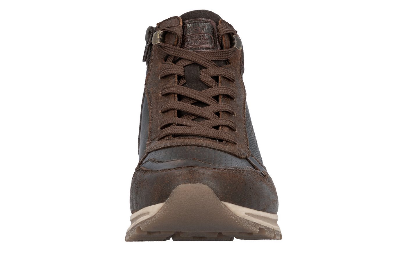 Rieker Sneakerboots Schnürboots, High Top Sneaker, Schnürschuh mit Innenreißverschluss – Bild 4 von 5