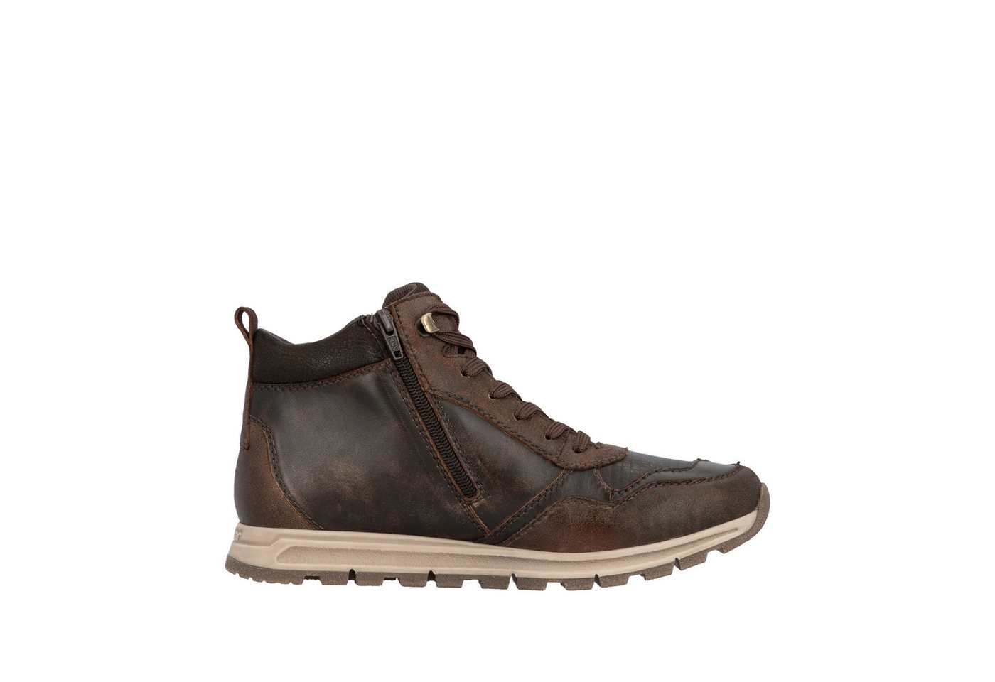 Rieker Sneakerboots Schnürboots, High Top Sneaker, Schnürschuh mit Innenreißverschluss – Bild 5 von 5