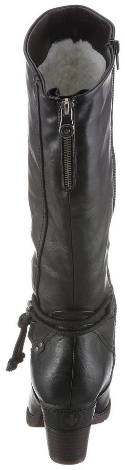 Rieker Stiefel Langschaftstiefel, mit Zierbänder, XL-Schaft – Bild 3 von 5