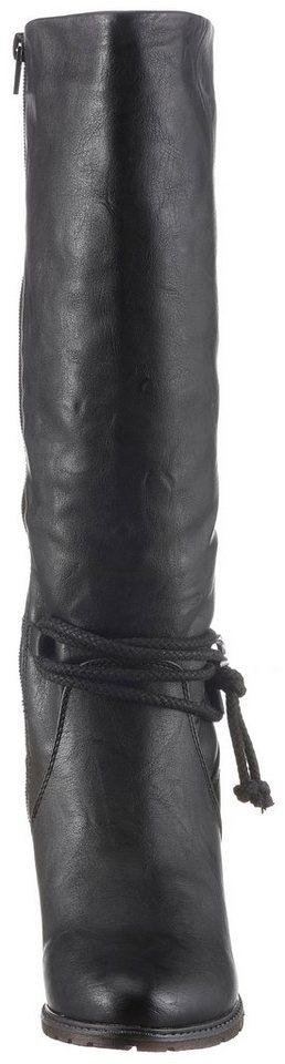 Rieker Stiefel Langschaftstiefel, mit Zierbänder, XL-Schaft – Bild 4 von 5