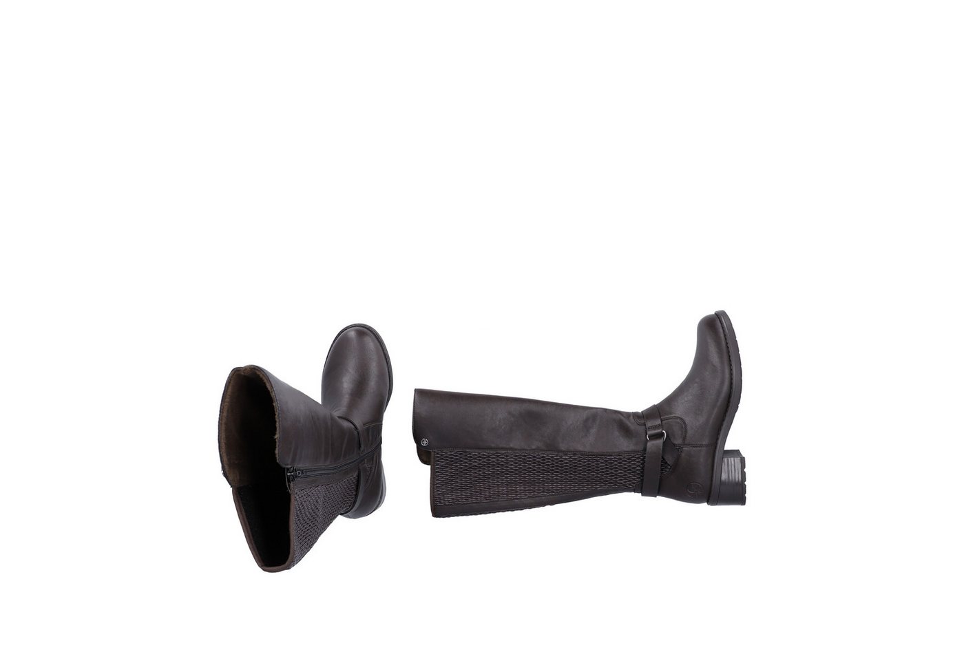 Rieker Stiefel Langschaftstiefel mit Stretch und Innenreißverschluss – Bild 4 von 5