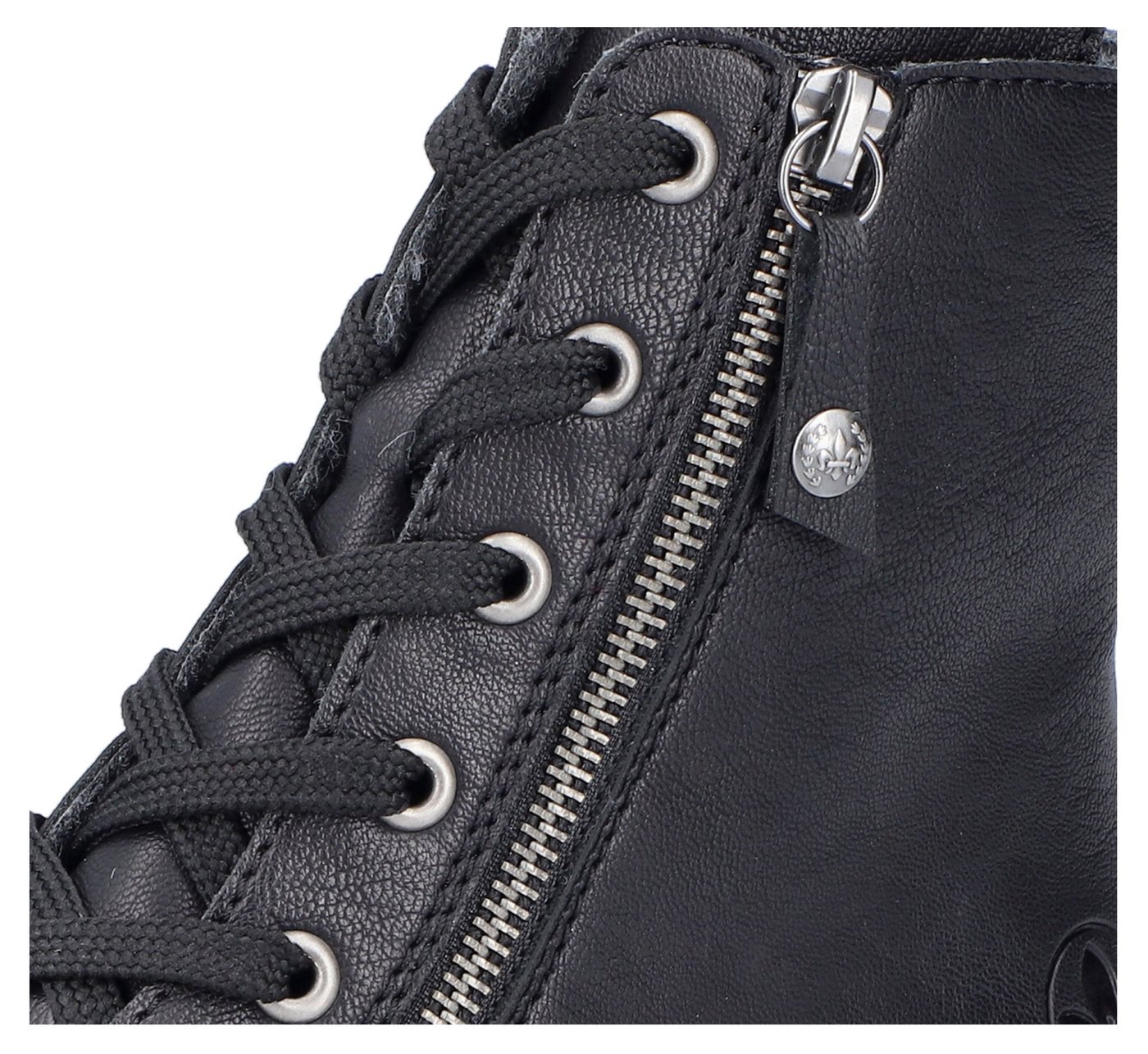 Rieker Stiefelette Schnürstiefelette, Schnürboots mit Reißverschluss an der Außenseite – Bild 2 von 5