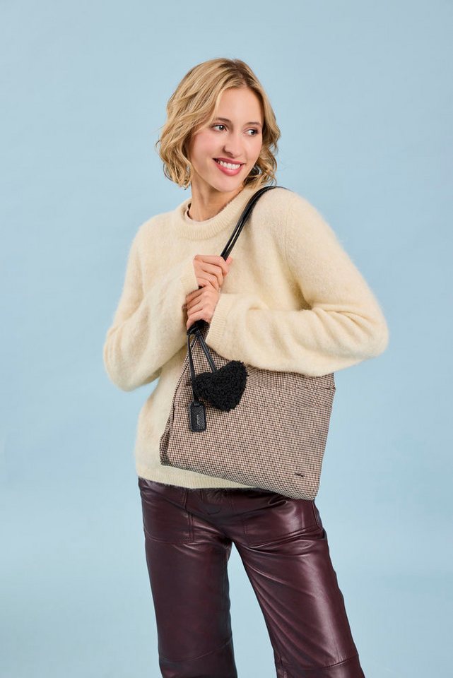 Rieker Umhängetasche, Schultertasche, Damen Handtasche mit zwei Hauptfächern – Bild 2 von 5