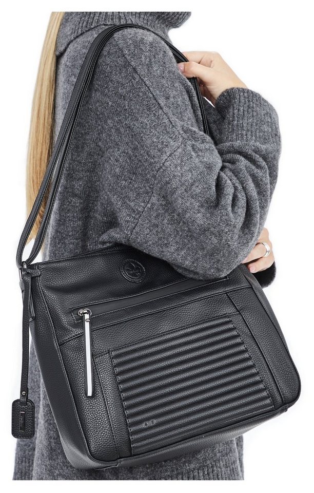 Rieker Umhängetasche, Schultertasche, Damen-Handtasche, mit praktischen Fächern – Bild 2 von 5