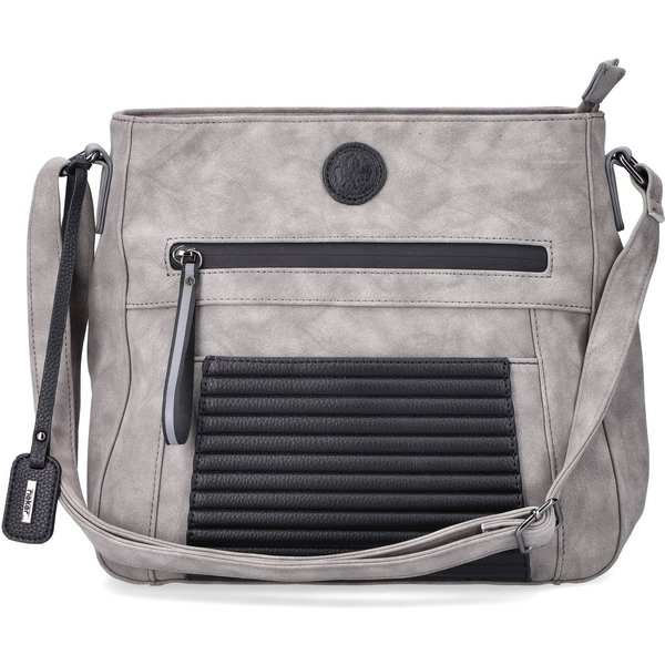 Rieker Umhängetasche, Schultertasche, Damen-Handtasche, mit praktischen Fächern