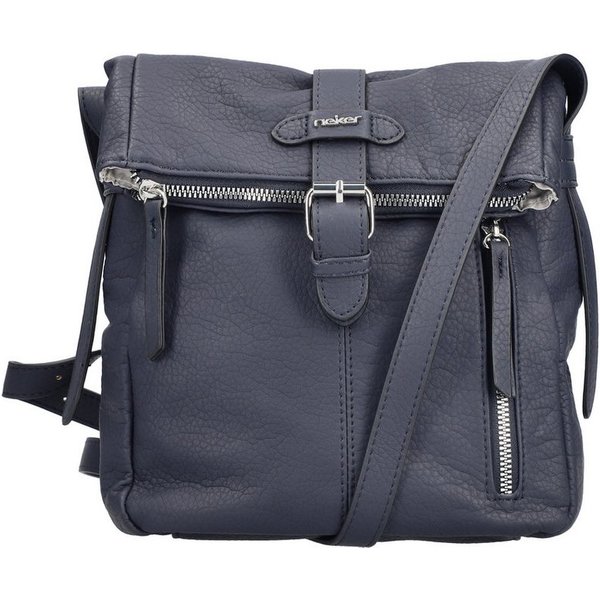 Rieker Umhängetasche, Damen-Handtasche, Schultertasche, Überschlag mit Schnallenverschluss