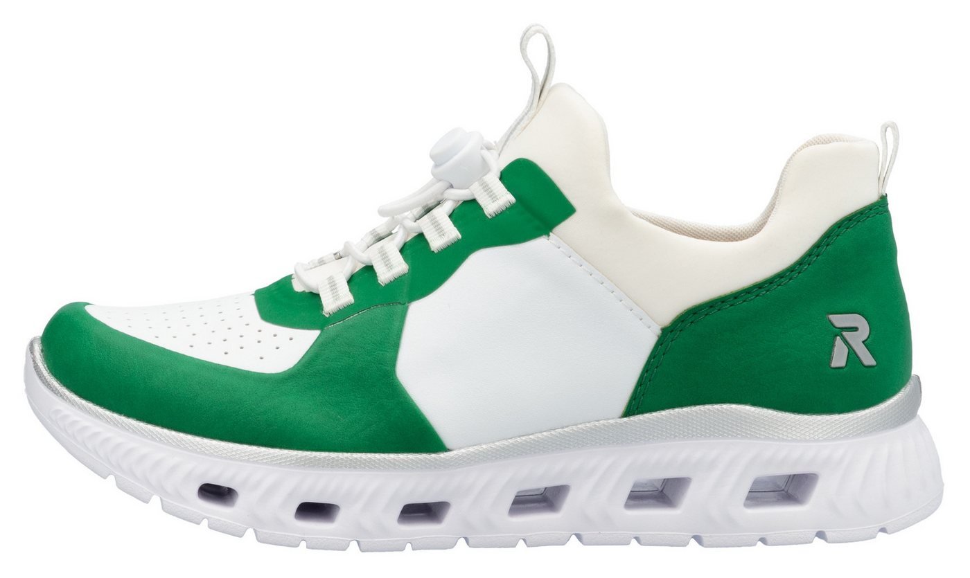 Rieker vegan Slip-On Sneaker, Schlupfschuh, Halbschuh, Freizeitschuh mit Schnellverschluss – Bild 5 von 5