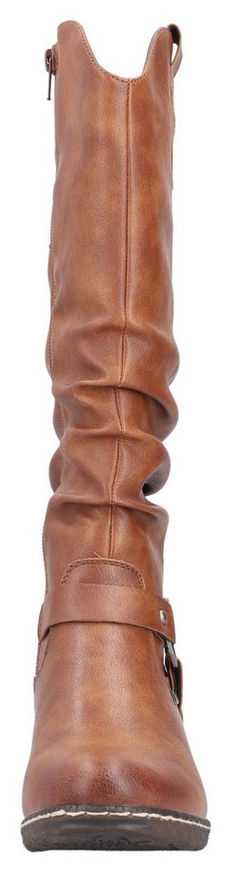Rieker Westernstiefel, Blockabsatz, Cowboystiefel mit wasserabweisender riekerTEX-Membran – Bild 5 von 5