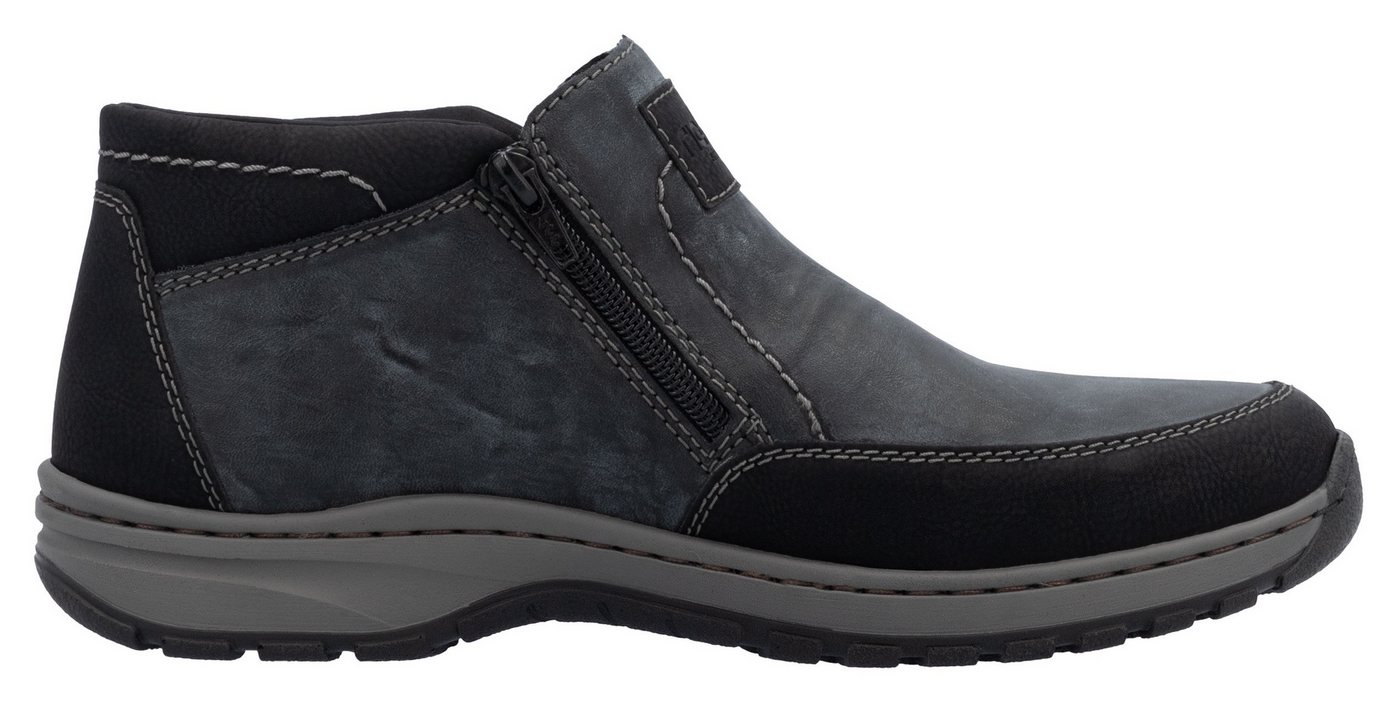 Rieker Winterboots, Winterstiefelette, Halbschuh mit beidseitigen Reißverschlüssen – Bild 5 von 5