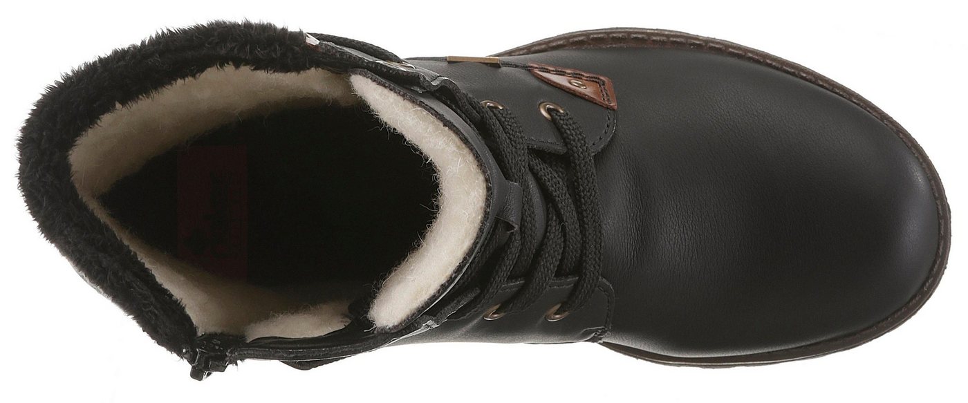 Rieker Winterboots, Winterstiefelette, Schnürstiefelette, Boots mit Tex-Ausstattung – Bild 4 von 5