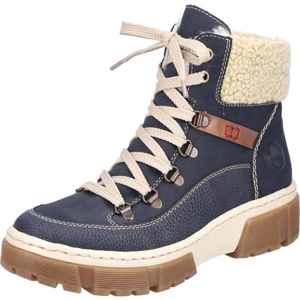 Rieker Winterboots, Schnürboots, Winterstiefelette mit Warmfutter ausgestattet