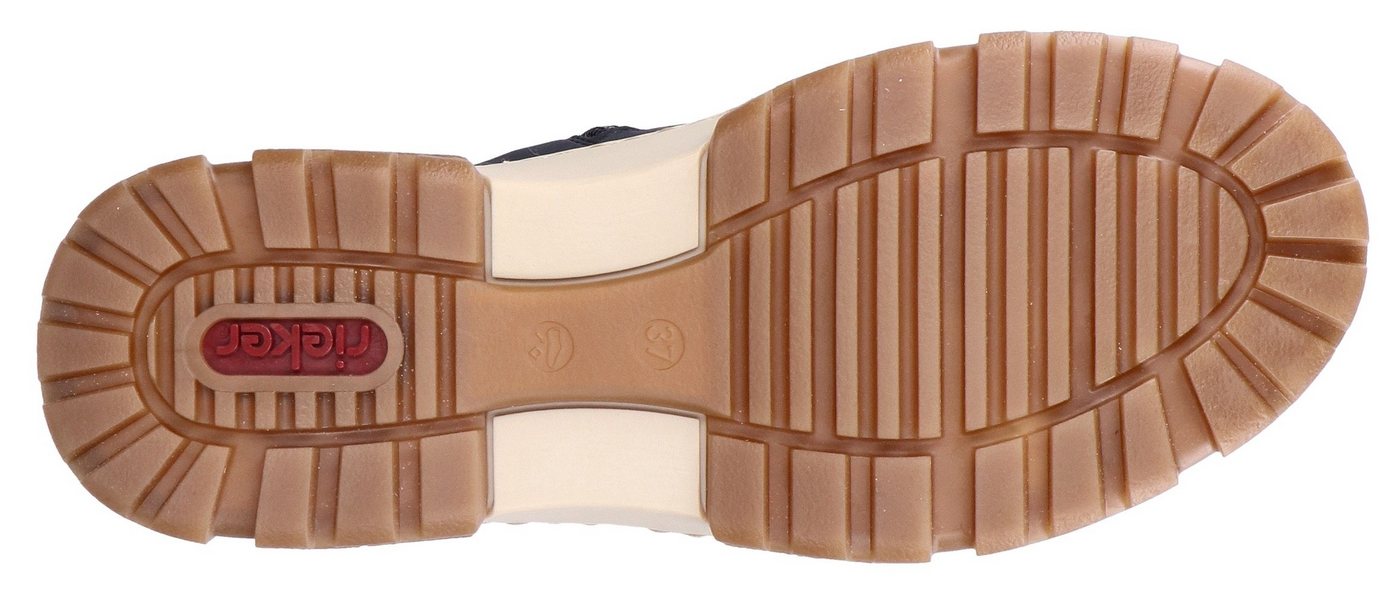 Rieker Winterboots, Schnürboots, Winterstiefelette mit Warmfutter ausgestattet – Bild 3 von 5