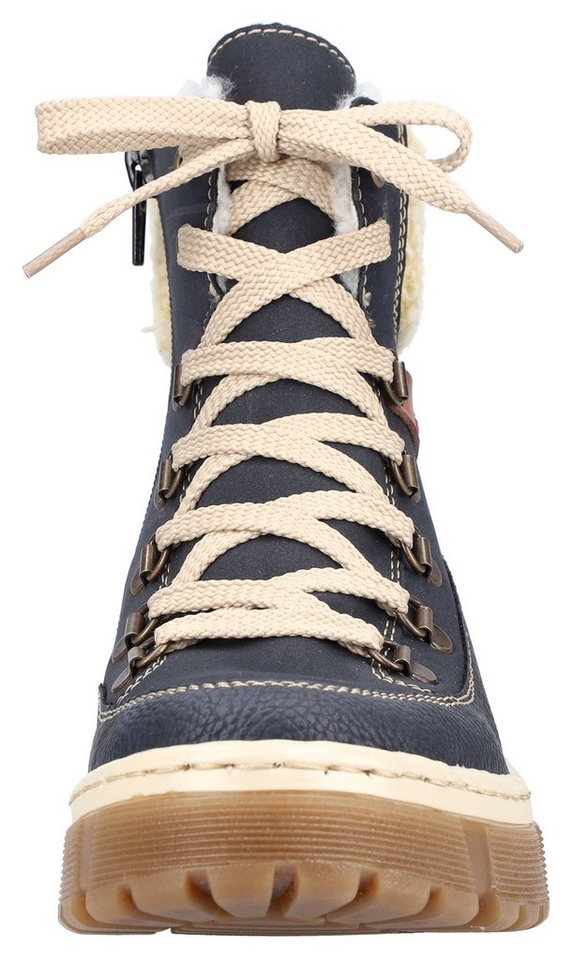 Rieker Winterboots, Schnürboots, Winterstiefelette mit Warmfutter ausgestattet – Bild 4 von 5