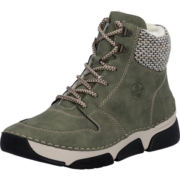 Rieker Winterboots, Schnürboots, Stiefelette mit praktischem Innenreißverschluss