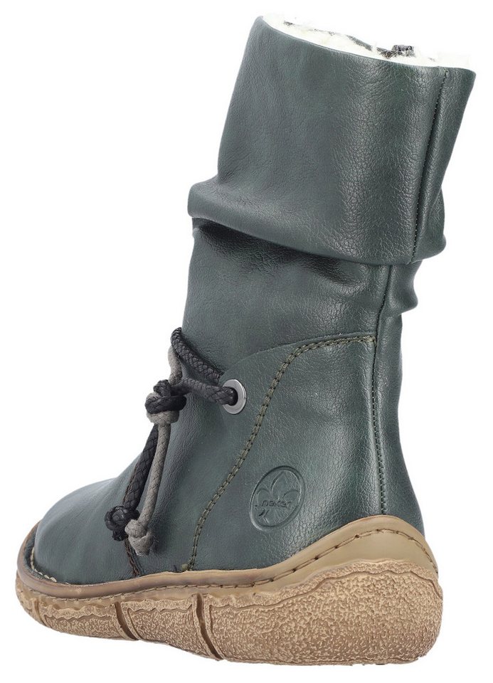 Rieker Winterboots, Winterstiefelette, slouchy Schaft, Reißverschluss, mit Warmfutter – Bild 3 von 5