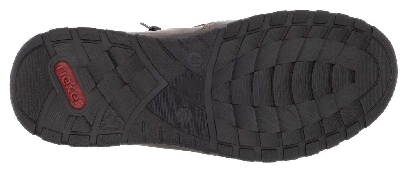 Rieker Winterboots, Winterstiefelette, Halbschuh mit beidseitigen Reißverschlüssen – Bild 3 von 5