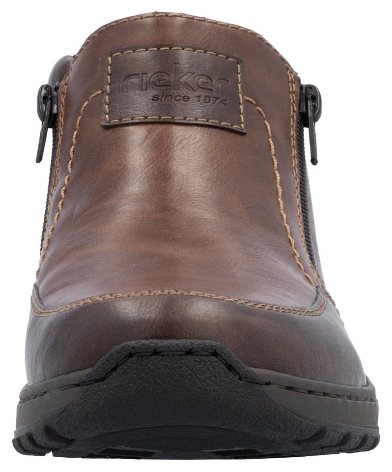 Rieker Winterboots, Winterstiefelette, Halbschuh mit beidseitigen Reißverschlüssen – Bild 4 von 5