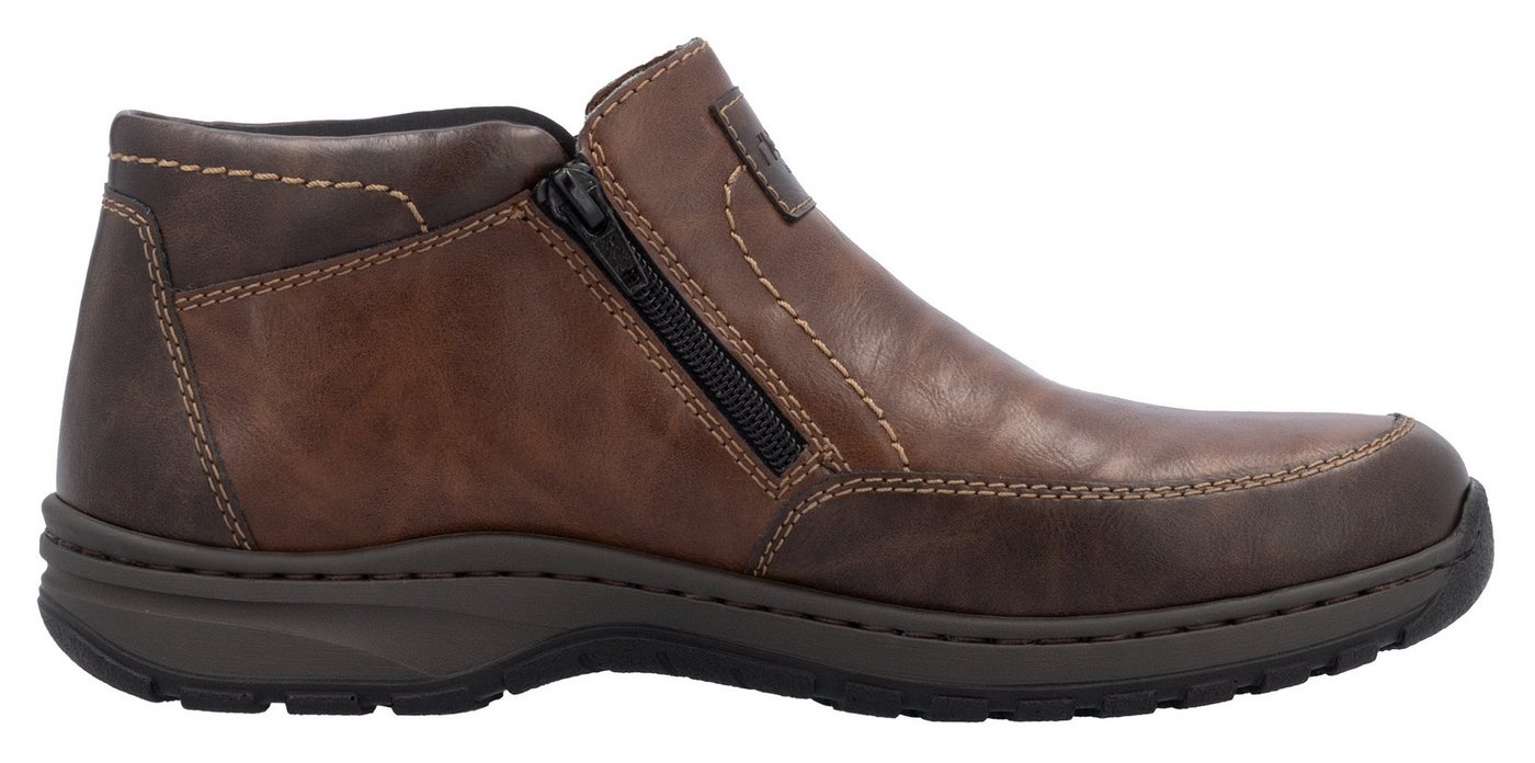 Rieker Winterboots, Winterstiefelette, Halbschuh mit beidseitigen Reißverschlüssen – Bild 5 von 5