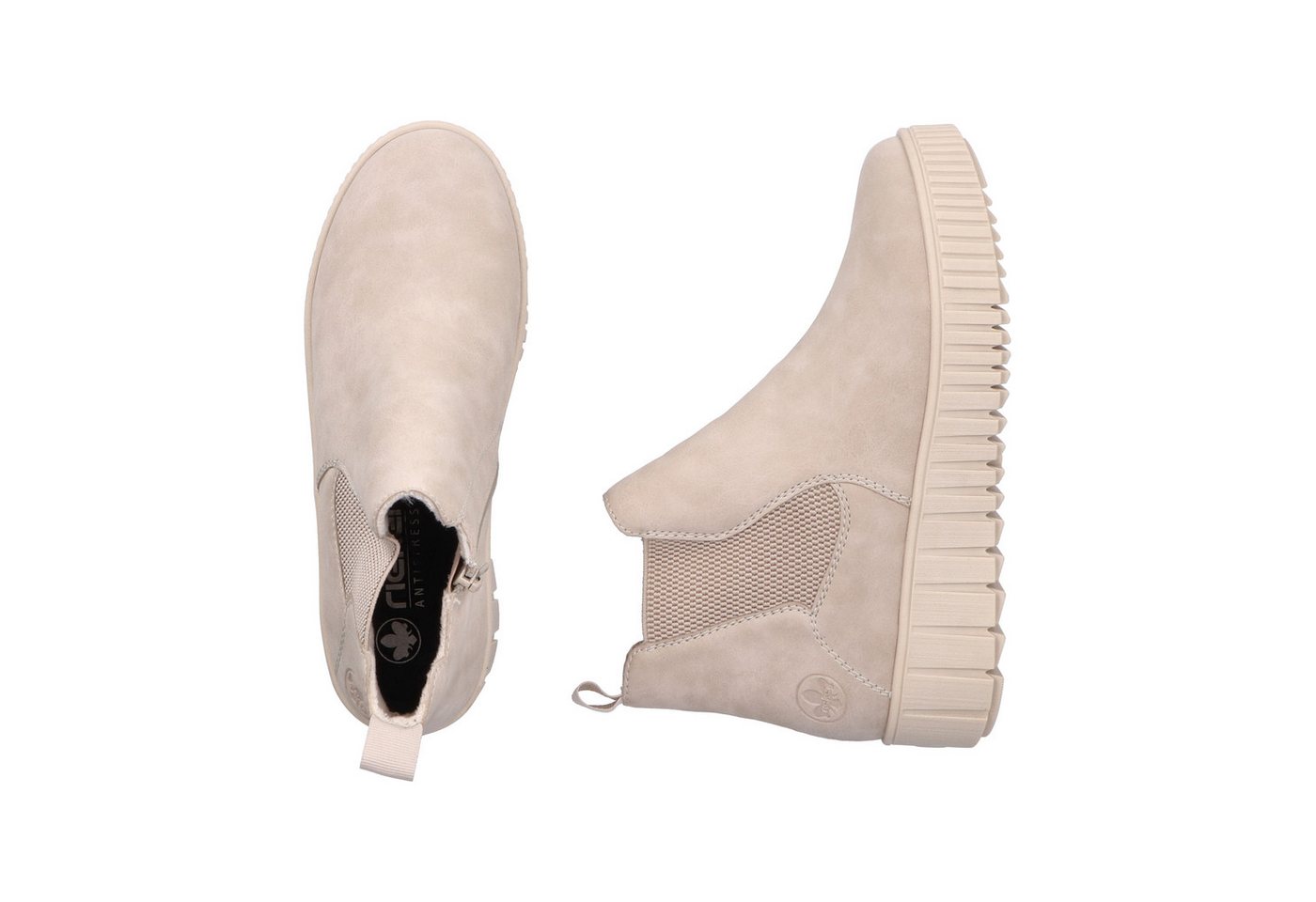 Rieker Winterboots Chelseaboots, Plateausneaker, Stiefelette, Reißverschluss und Stretch – Bild 5 von 5