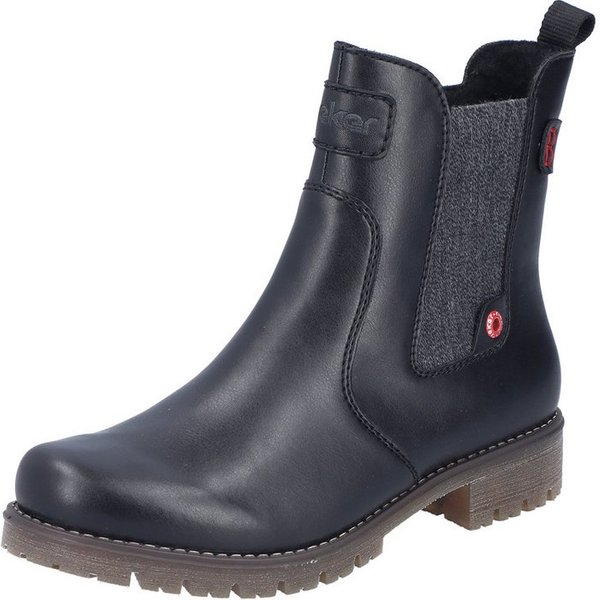 Rieker Winterboots Chelseaboots, Stiefelette mit Stretcheinsatz