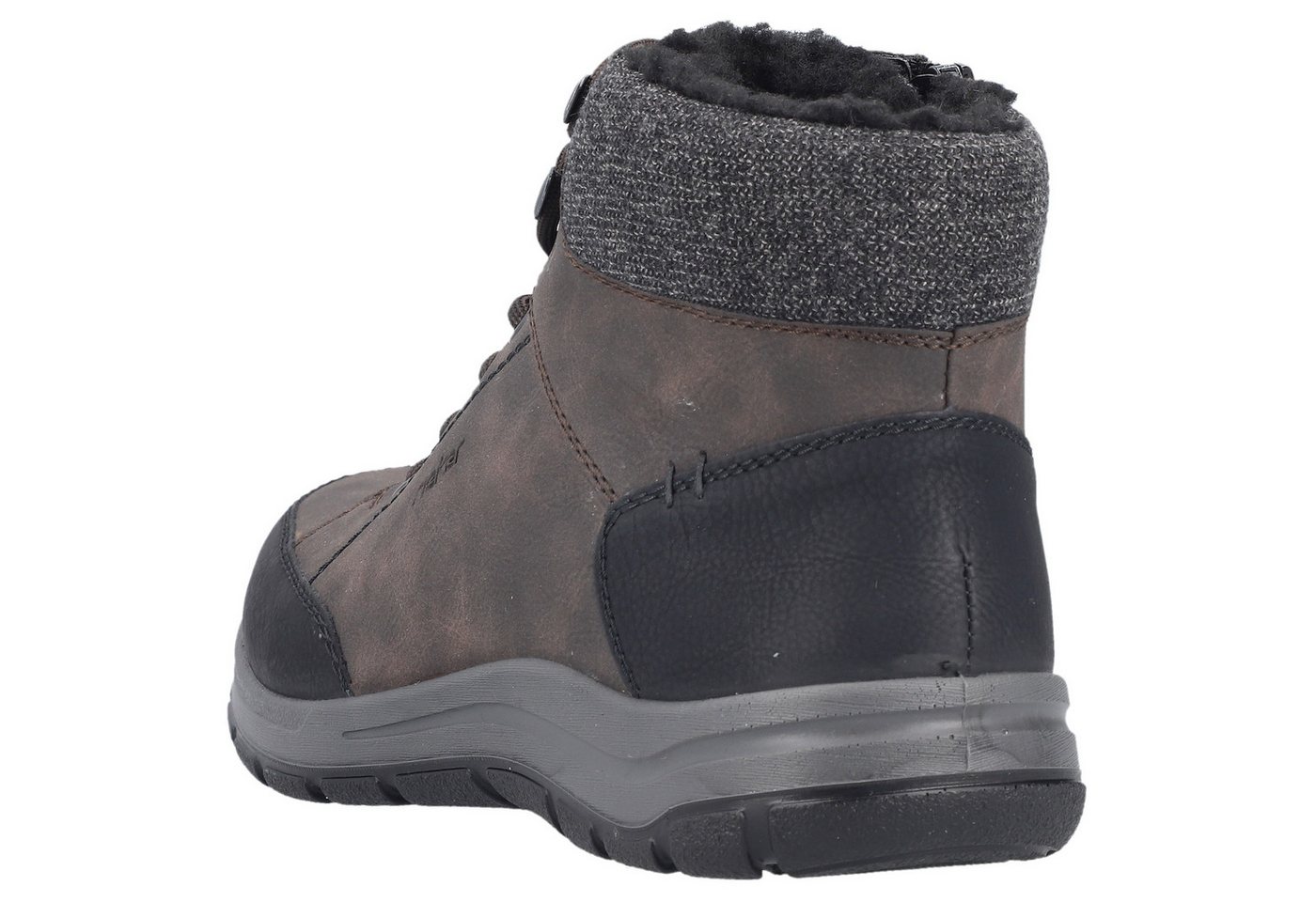 Rieker Winterboots, Schnürboots, Outdoorschuh mit praktischem Innenreißverschluss – Bild 2 von 5