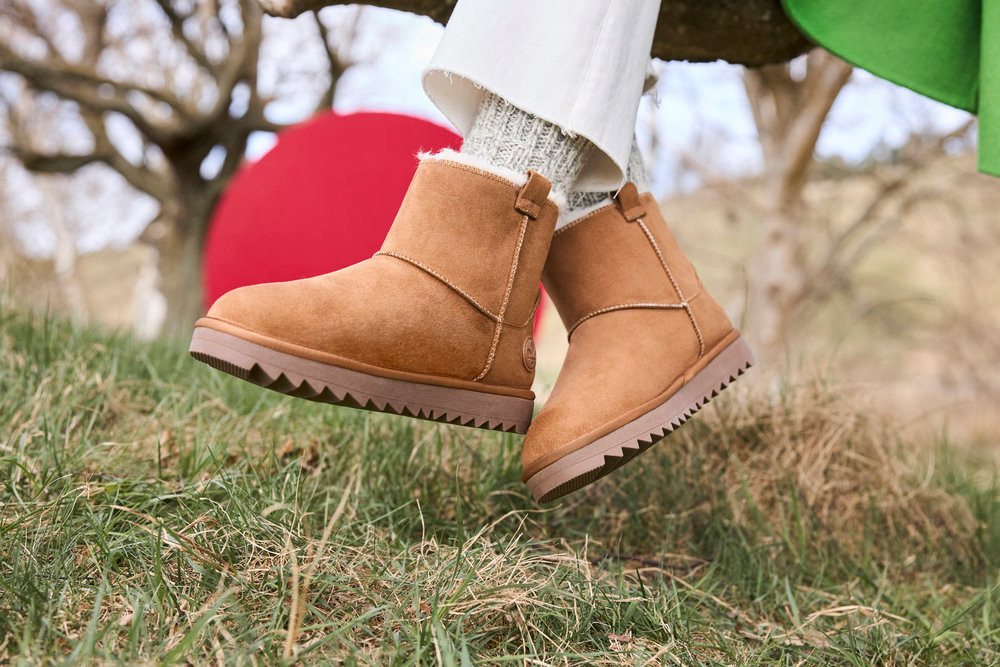 Rieker Winterboots Plateauboots, Winterstiefelette, mit Anziehlaschen und Warmfutter – Bild 2 von 5