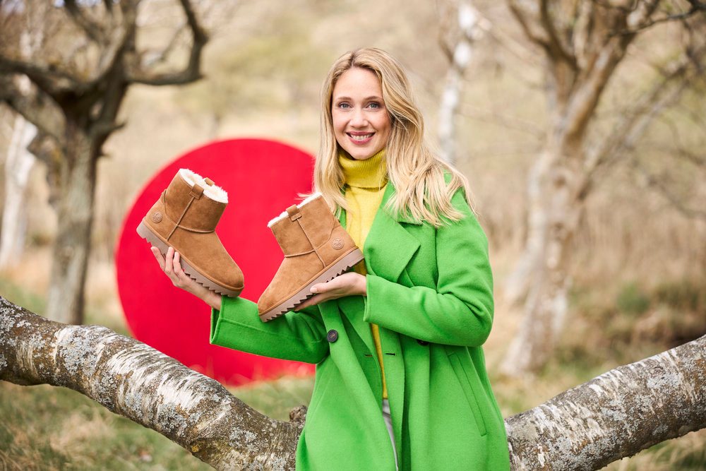 Rieker Winterboots Plateauboots, Winterstiefelette, mit Anziehlaschen und Warmfutter – Bild 3 von 5